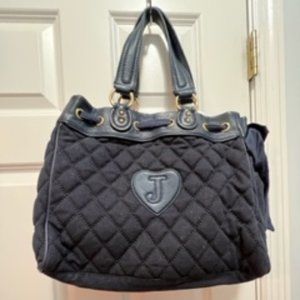 Juicy Couture Blue handbag with sequins
